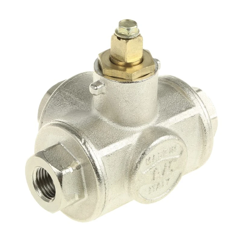 RS PRO Brass Threaded Ball Valve BSPP 2 in Port Size, Aluminium Handle, Operating Temp -10°C to 120°C 486-312