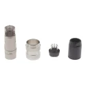 Amphenol Industrial C 091 A 5 Pole Straight M16 DIN Plug, DIN 41524, 4A, 100V, IP40, Screw Lock, Cable Male T3360010