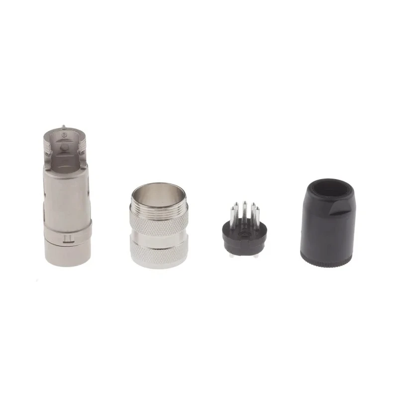 Amphenol Industrial C 091 A 5 Pole Straight M16 DIN Plug, DIN 41524, 4A, 100V, IP40, Screw Lock, Cable Male T3360010