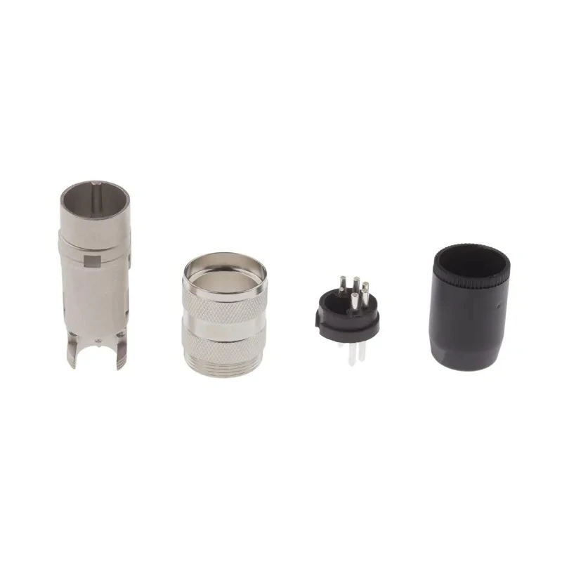 Amphenol Industrial C 091 A 5 Pole Straight M16 DIN Plug, DIN 41524, 4A, 100V, IP40, Screw Lock, Cable Male T3360010