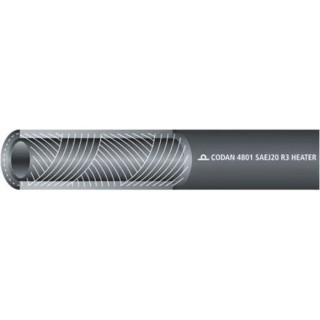 RS PRO Ethylene Propylene Diene Monomer Hose Pipe, 15.9 mm ID, 23 mm OD, Black, 25 m 486-558