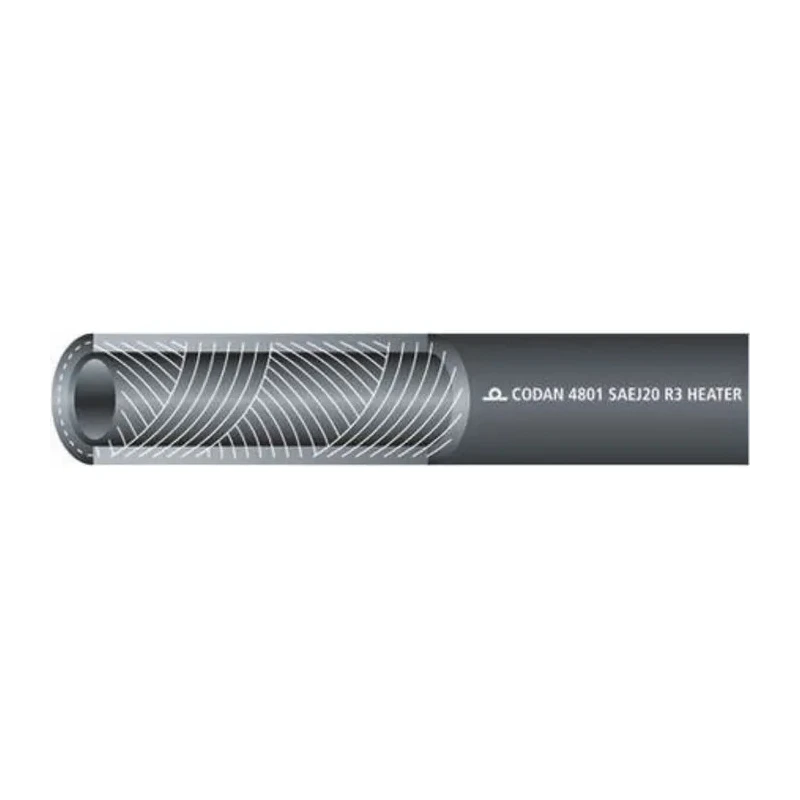 RS PRO Ethylene Propylene Diene Monomer Hose Pipe, 15.9 mm ID, 23 mm OD, Black, 25 m 486-558