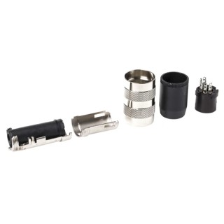 Amphenol Industrial 5 Pole Straight M16 DIN Socket, DIN 41524, 4A, 100V, IP40, Screw Lock T3361010