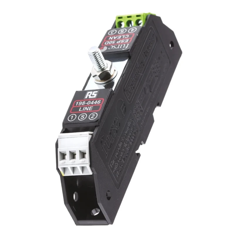 WJ Furse Twisted Pair Surge Suppressor Unit 58V Maximum Voltage 20 kA Maximum Surge Current ESP D/TN 7TCA085400R0109 ESP 50D