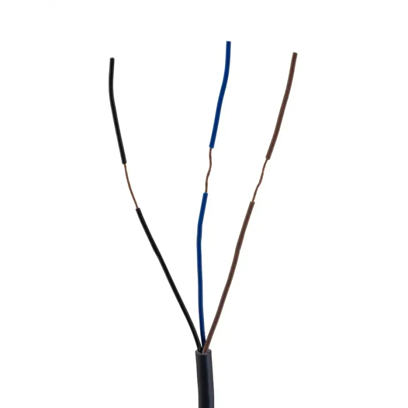 Omron Diffuse Photoelectric Sensor, Block Style, 2 m Detection Range, PNP Output, IP67, Die Cast Zinc Housing E3S-CD12 2M