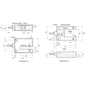 Omron Through Beam Photoelectric Sensor Fork Sensor 30 mm Detection Range PNP Output IP67 Metal Housing E3S-GS3B4
