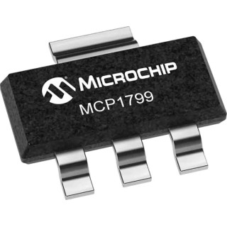 Microchip 5-Channel Low Dropout Voltage Regulator 80 mA, Dual Output 3.3V & 5V, SOT-23 3-Pin MCP1799-3302H/DB