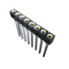 Samtec SS Series Straight Through Hole PCB Socket 5-Contact Single Row 2.54 mm Pitch Solder Termination SS-105-G-2