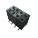 Samtec SSM Series Vertical Surface PCB Socket 17-Contact 1 Row 2.54 mm Pitch 572V Surface Mount SSM-117-L-SV