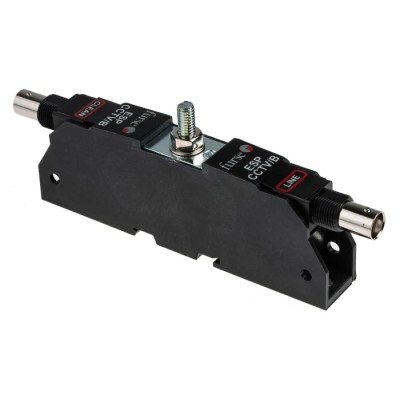 WJ Furse ABS Video Lightning Protector for Coaxial CCTV Cables with BNC Connectors 6.45V 7TCA085400R0123 ESP CCTV/B
