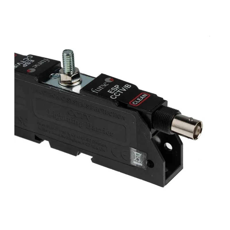 WJ Furse ABS Video Lightning Protector for Coaxial CCTV Cables with BNC Connectors 6.45V 7TCA085400R0123 ESP CCTV/B