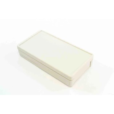 RS PRO Grey ABS Handheld Enclosure Integral Battery Compartment IP65 130 mm x 68 mm x 25 mm IP65