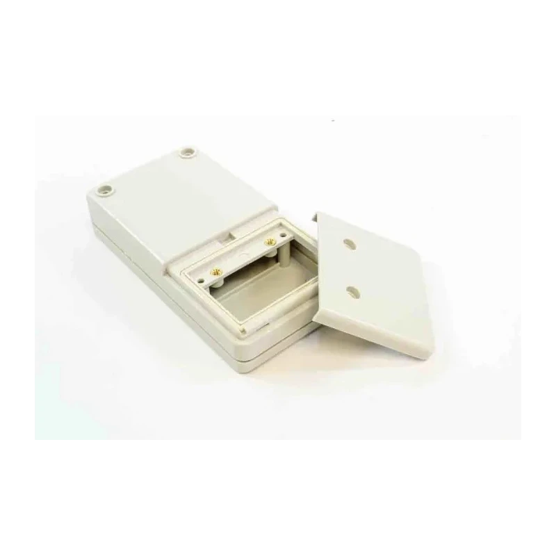 RS PRO Grey ABS Handheld Enclosure Integral Battery Compartment IP65 130 mm x 68 mm x 25 mm IP65