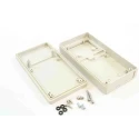 RS PRO Grey ABS Handheld Enclosure Integral Battery Compartment IP65 130 mm x 68 mm x 25 mm IP65