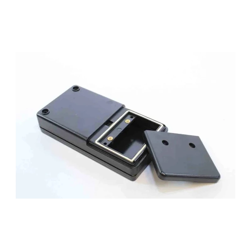 RS PRO Black ABS Handheld Enclosure Integral Battery Compartment IP65 130 mm x 68 mm x 25 mm IP65