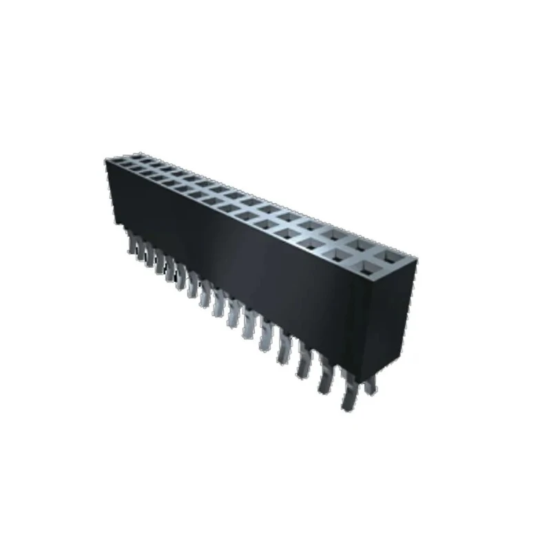 Samtec SSQ Series Straight Through Hole PCB Socket 24-Contact 2 Row 2.54 mm Pitch SSQ-112-04-G-D