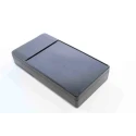 RS PRO Black ABS Handheld Enclosure Integral Battery Compartment IP54 160 mm x 84 mm x 30 mm IP54