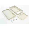 RS PRO Grey ABS Handheld Enclosure Integral Battery Compartment IP54, 160 mm x 84 mm x 30 mm IP54