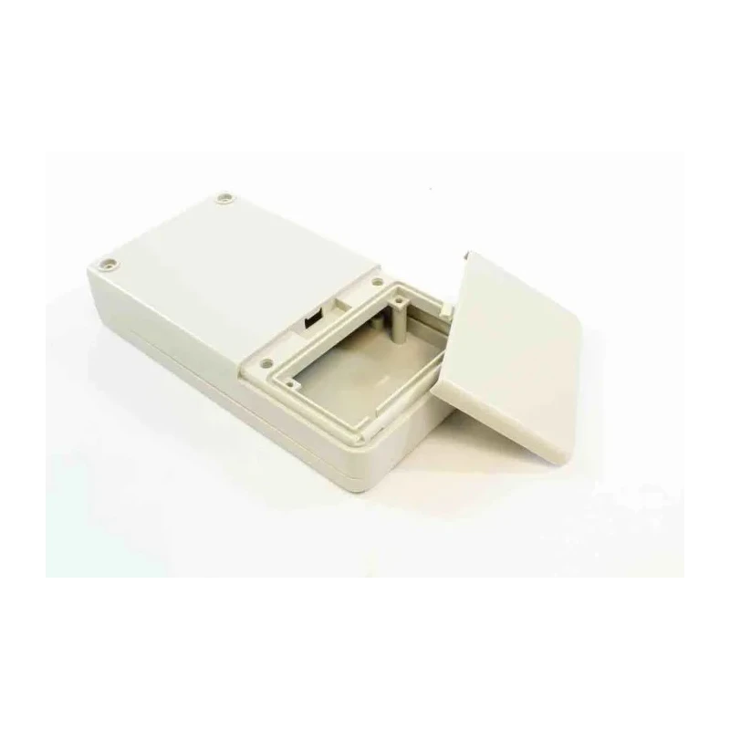 RS PRO Grey ABS Handheld Enclosure Integral Battery Compartment IP54, 160 mm x 84 mm x 30 mm IP54
