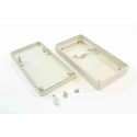 RS PRO Grey ABS Handheld Enclosure Integral Battery Compartment IP54, 160 mm x 84 mm x 30 mm IP54