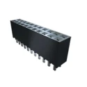 Samtec PCB Socket 46-Contact 2 Row 2.54 mm Pitch Through Hole Liquid Crystal Polymer Housing 4.7A SSW-123-01-T-D