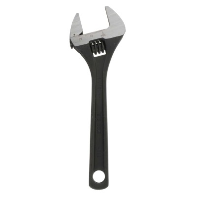 Teng Tools Adjustable Wrench 24 mm Jaw Capacity, 150mm Overall Length, Metal Handle 4002
