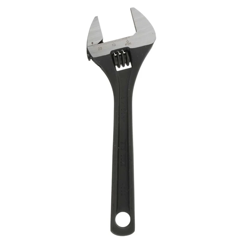 Teng Tools Adjustable Wrench 24 mm Jaw Capacity, 150mm Overall Length, Metal Handle 4002