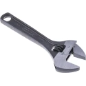 Teng Tools Adjustable Wrench 17 mm Jaw Capacity 100 mm Length Metal Handle 4001