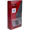 Teng Tools 12 Piece Needle File Set 50 mm Length Handle Included TTNF12