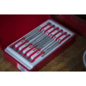 Teng Tools 12 Piece Needle File Set 50 mm Length Handle Included TTNF12