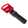 Teng Tools 13 mm 1/2 inch Drive 6 Point Impact Socket 21 mm Length 920613N