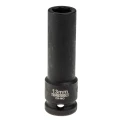 Teng Tools 13 mm 1/2 inch Drive 6 Point Impact Socket 21 mm Length 920613N