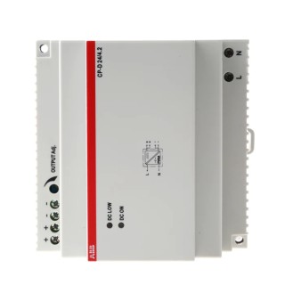 ABB CP-D Switched Mode DIN Rail Power Supply 240V AC/DC Input 24V DC 4.2A Output 100W 1SVR427045R0400 - CP-D 24/4.2