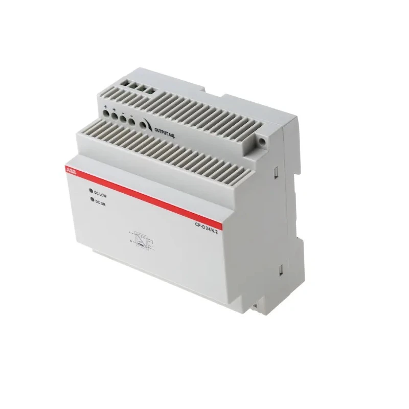 ABB CP-D Switched Mode DIN Rail Power Supply 240V AC/DC Input 24V DC 4.2A Output 100W 1SVR427045R0400 - CP-D 24/4.2