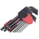 Teng Tools 9 Piece L Metric Hex Key Set, Hex Size 1.5 to 10 mm 1499MM