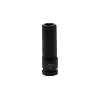 Teng Tools 14 mm 12.7 mm Drive 6 Point Impact Socket with Black Phosphate Finish 22.5mm Length 920614N