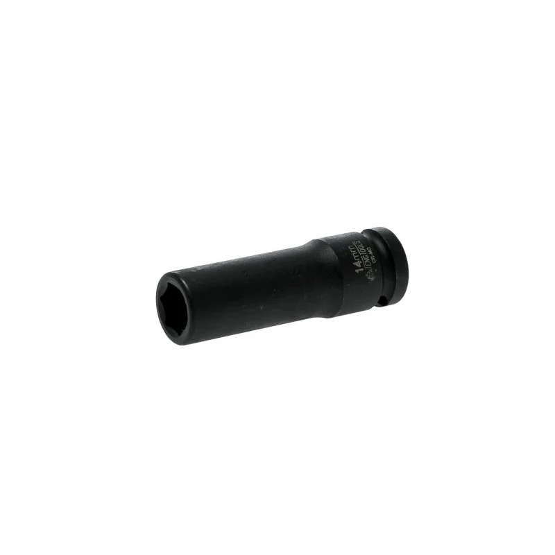 Teng Tools 14 mm 12.7 mm Drive 6 Point Impact Socket with Black Phosphate Finish 22.5mm Length 920614N