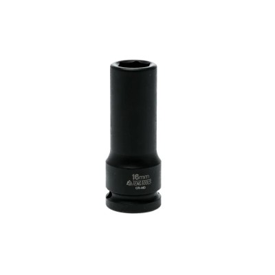 Teng Tools 16 mm 12.7 mm Drive Impact Socket, 25mm Length 920616N