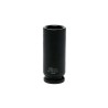 Teng Tools 22 mm 12.7 mm Drive 6 Point Impact Socket, Chrome Molybdenum Steel Black Phosphate Finish 920622N