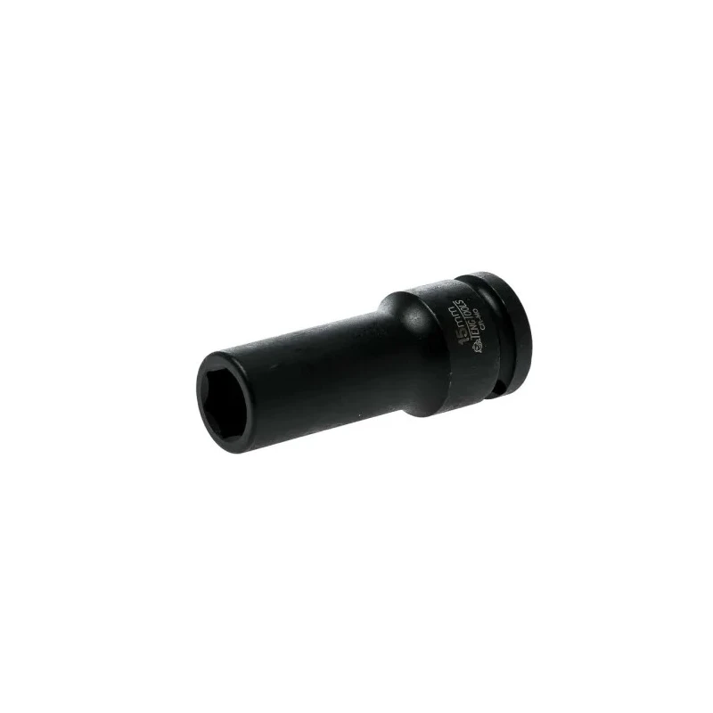 Teng Tools 15 mm 12.7 mm Drive 6 Point Impact Socket, 23 mm Length 920615N