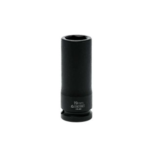 Teng Tools 19 mm 12.7 mm Drive Impact Socket, 28.5mm Length 920619N