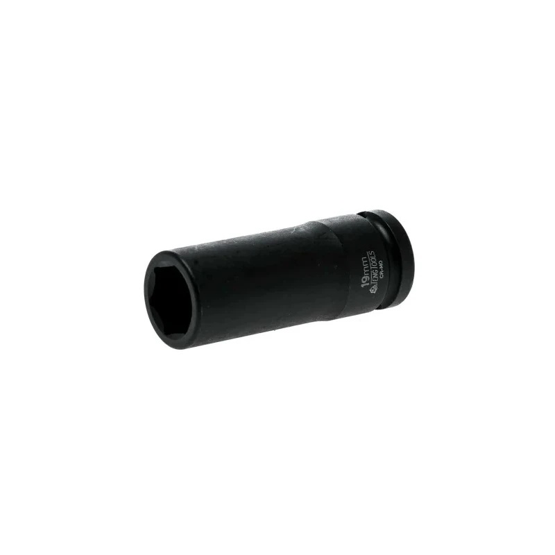 Teng Tools 19 mm 12.7 mm Drive Impact Socket, 28.5mm Length 920619N