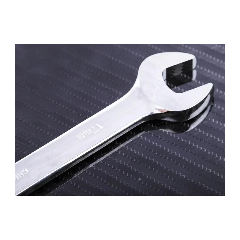 RS PRO Combination Ratchet Spanner 17 mm, 233mm Overall 487-038