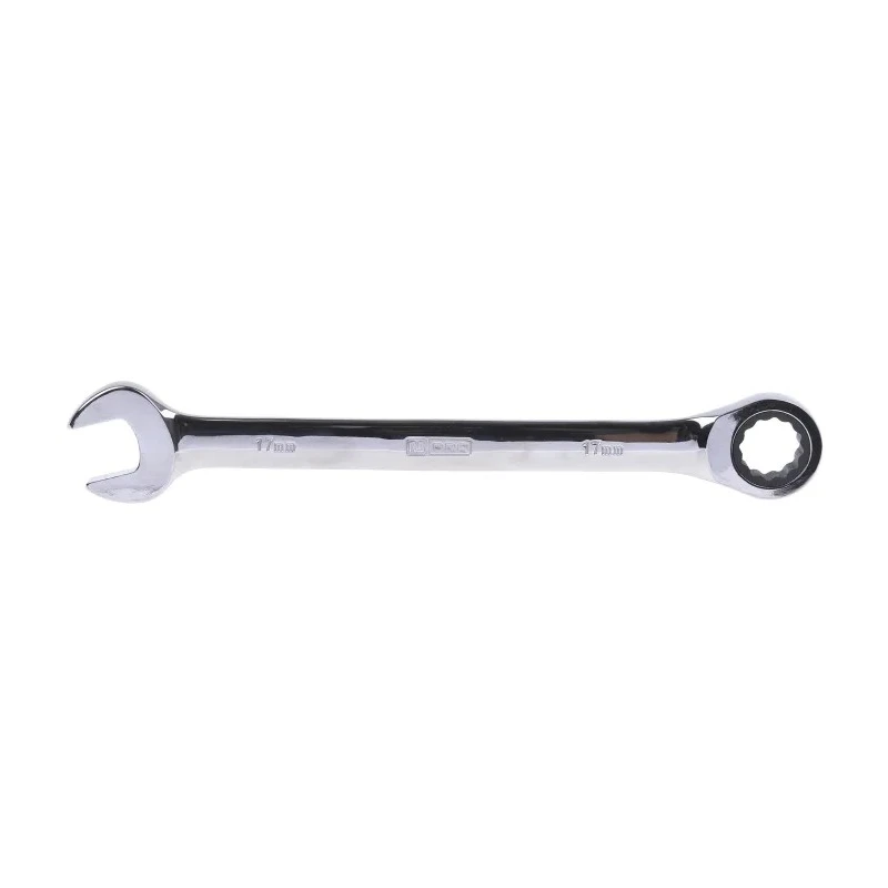 RS PRO Combination Ratchet Spanner 17 mm, 233mm Overall 487-038