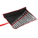RS PRO 14-Piece Chrome Vanadium Steel Imperial Combination Spanner Set with Sizes 5/8 in to 1-1/4 in 487-078