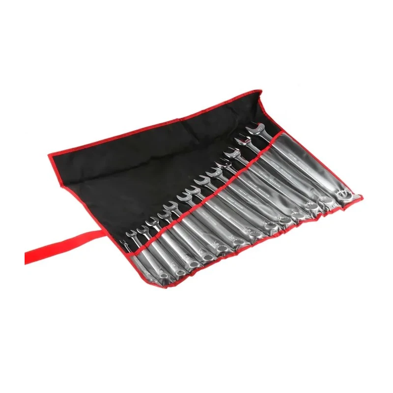 RS PRO 14-Piece Chrome Vanadium Steel Imperial Combination Spanner Set with Sizes 5/8 in to 1-1/4 in 487-078
