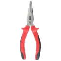 RS PRO 1-Piece Long Nose Plier Chrome Vanadium Steel 160mm Length 51mm Jaw 487-090