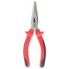RS PRO 1-Piece Long Nose Plier Chrome Vanadium Steel 160mm Length 51mm Jaw 487-090