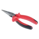 RS PRO 1-Piece Long Nose Plier Chrome Vanadium Steel 160mm Length 51mm Jaw 487-090