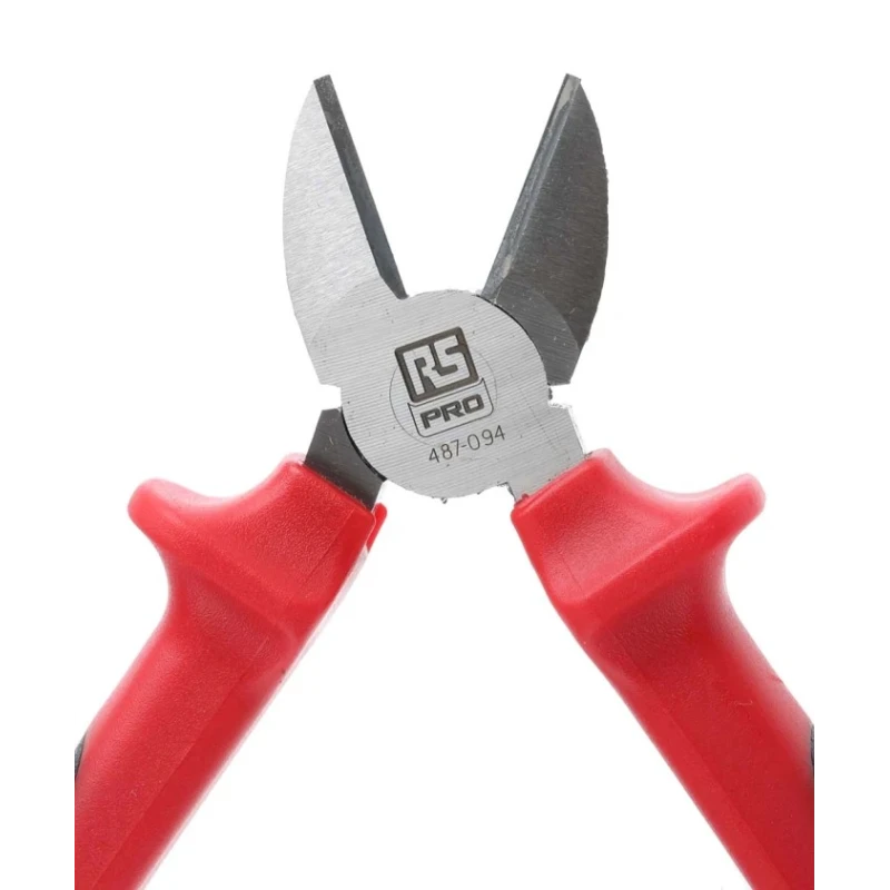RS PRO Bevel Cable Cutter 487-094, Chrome Vanadium Steel Jaw, 160mm Length